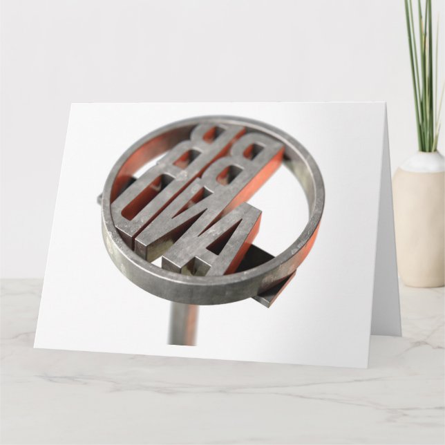 Tarjeta Marca de hierro (Anverso)