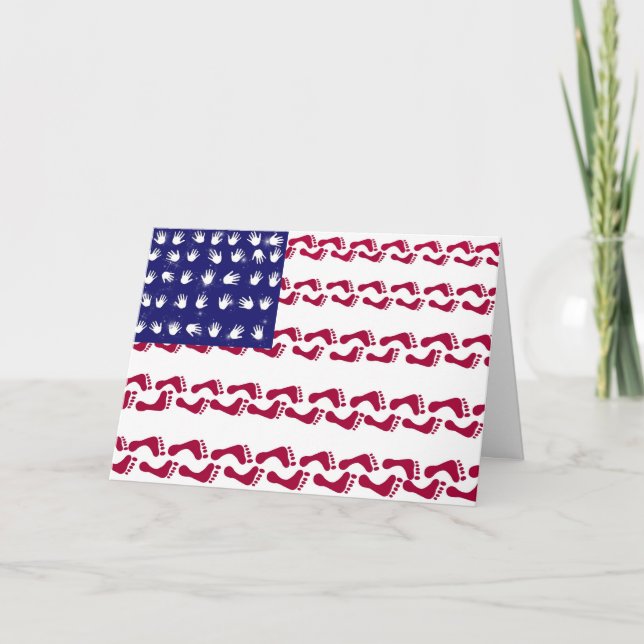 Tarjeta Marca de impresión de personas (Anverso)