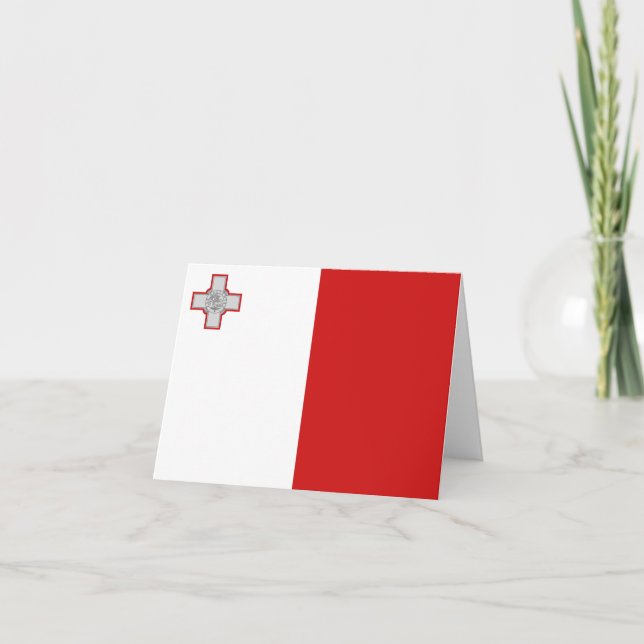 Tarjeta Marca Malta Notecard (Anverso)