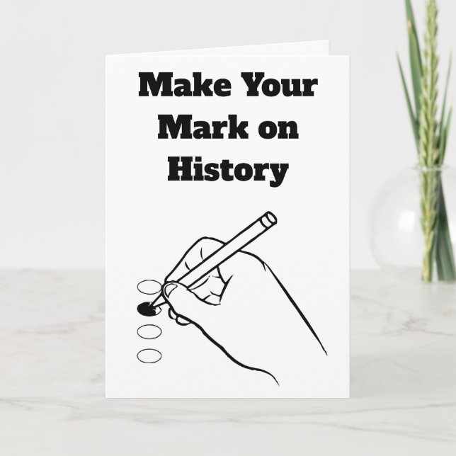 Tarjeta Marcar el historial (Anverso)