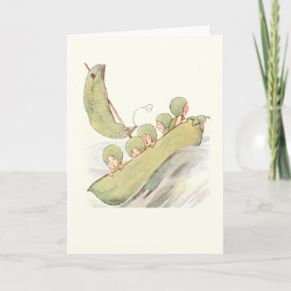 Tarjeta Marcas en un pod Blank Notecard