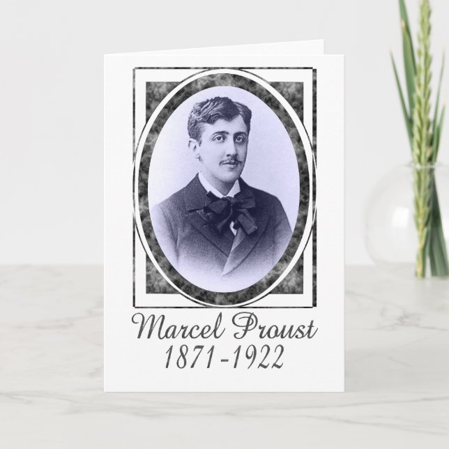 Tarjeta Marcel Proust (Anverso)