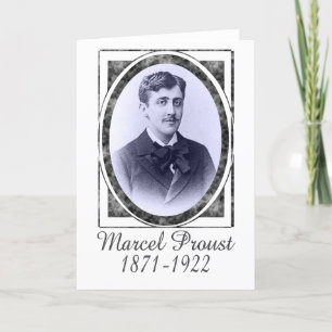 Tarjeta Marcel Proust