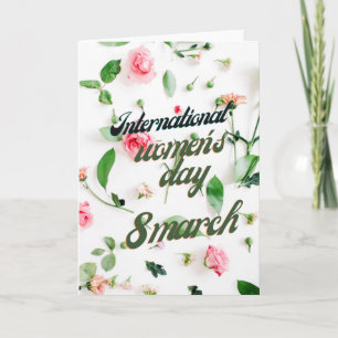 Tarjeta Marcha del 8° Día Internacional de la Mujer