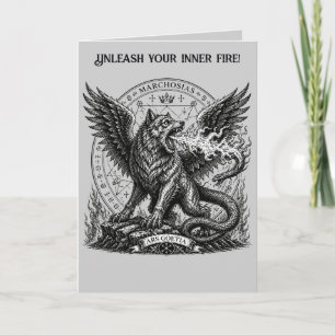 Tarjeta Marchosias Cola de Serpiente, Furia Ardiente