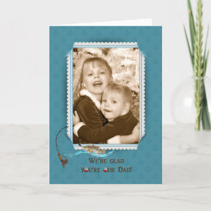 Tarjeta Marco de pesca de cumpleaños