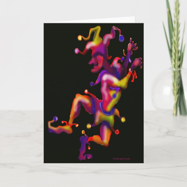 Tarjeta Mardi Gras (Anverso)