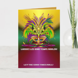 Tarjeta Mardi-Gras-Mask-The-Queen-V-4