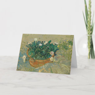 Tarjeta Margaritas, Arlés   Vincent van Gogh