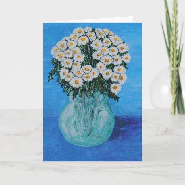 Tarjeta Margaritas para Ditte (Anverso)