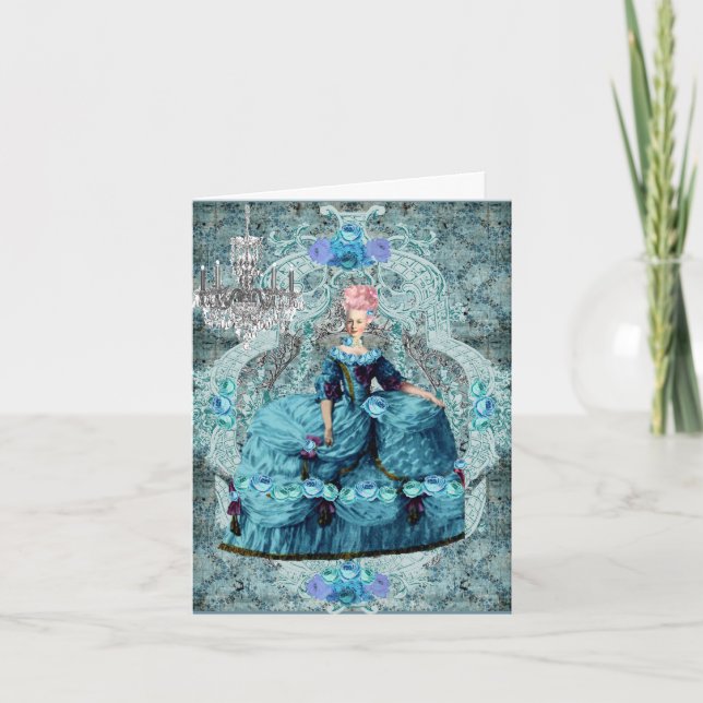 Tarjeta María Antonieta Reina de Francia (Anverso)