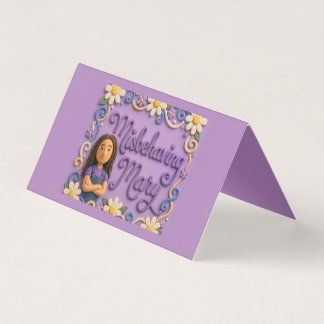 Tarjeta María descarada Card