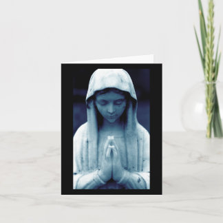 Tarjeta Maria en azul