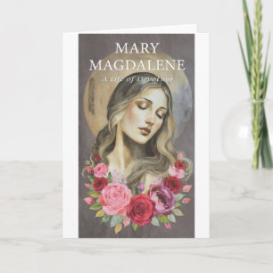 TARJETA MARÍA MAGDALENA UNA VIDA DE DEVOCIÓN