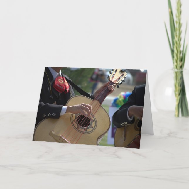 Tarjeta Mariachi (Anverso)