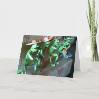 TARJETA MARIACHI FROGS DICE FELIZ CUMPLEAÑOS