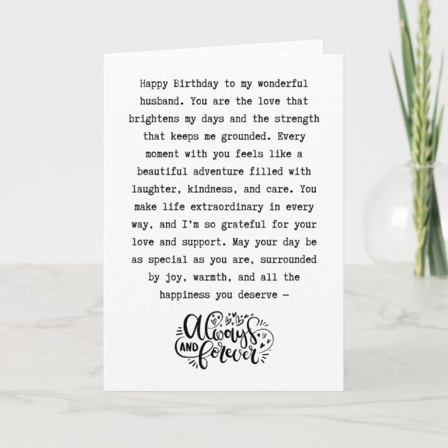 Tarjeta Marido romántico (Anverso)