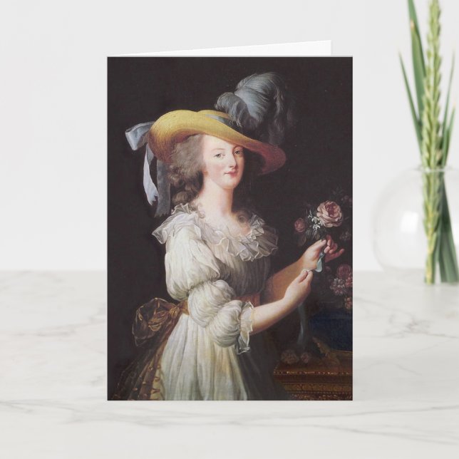 Tarjeta Marie Antoinette (Anverso)