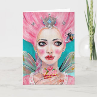 Tarjeta Marie Antoinette Queen Bee - déjenlos comer quequi