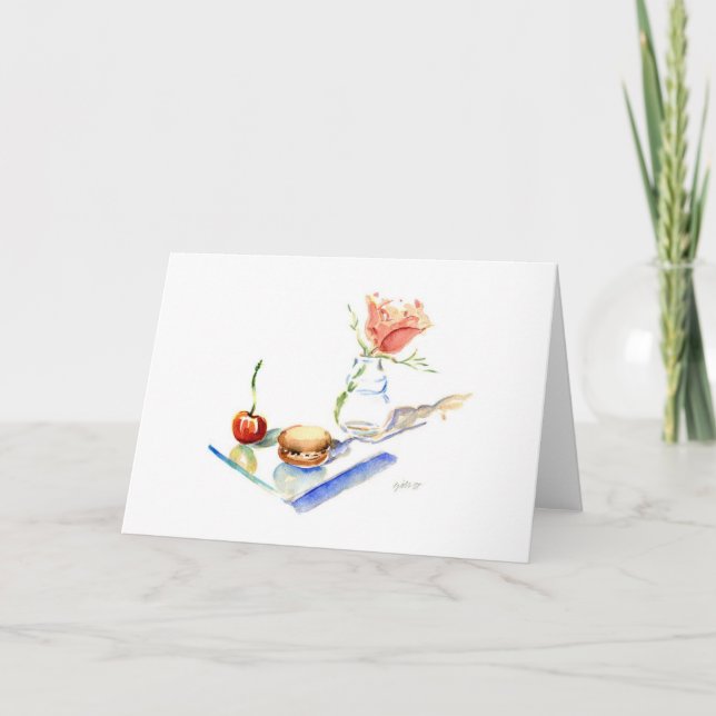 Tarjeta Marie- Antonieta subió (Anverso)