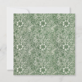 Tarjeta Marigold (por William Morris)