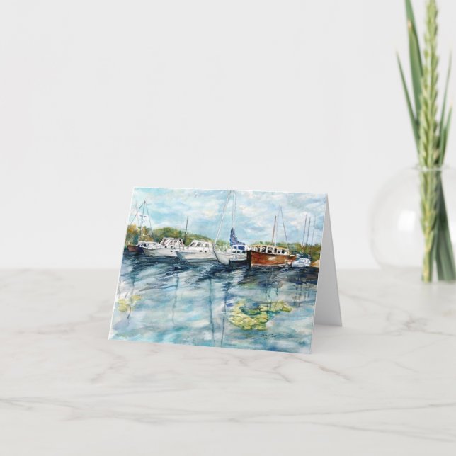 Tarjeta Marina de Seattle (Anverso)