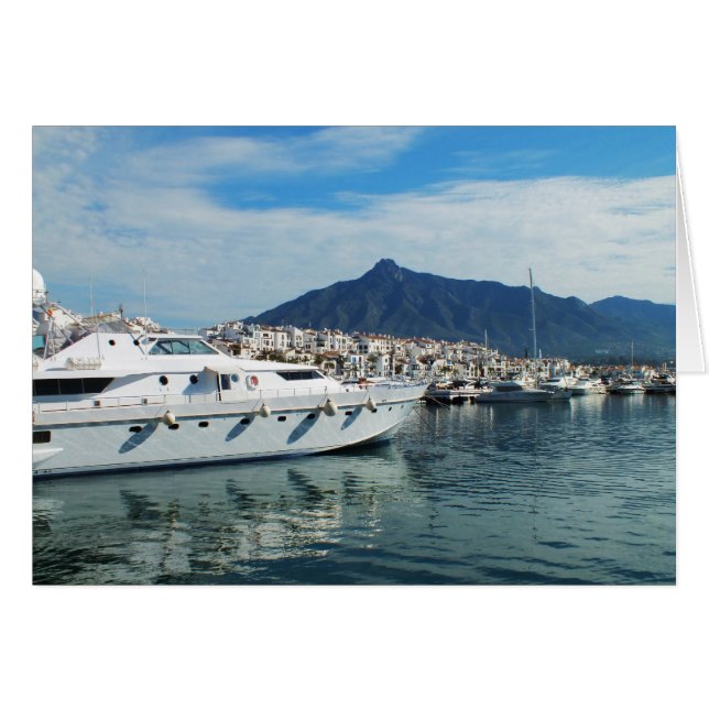 Tarjeta Marina, Puerto Banús, España (Anverso (Horizontal))