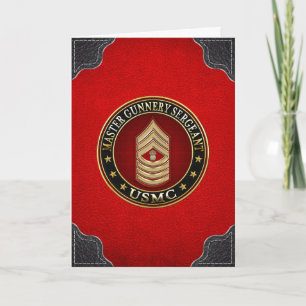 Tarjeta Marines estadounidenses: Sargento mayor (USMC MGyS