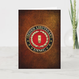 Tarjeta Marines Estadounidenses: Segundo teniente (USMC 2n