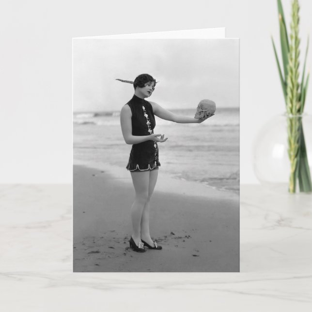 Tarjeta Marion McDonald - Belleza para bañarse (Anverso)