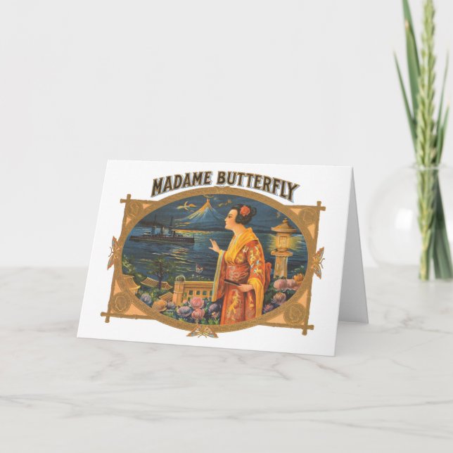 Tarjeta Mariposa (Anverso)
