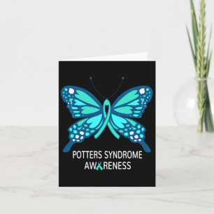 Tarjeta Mariposa de Conciencia del Síndrome de Potter