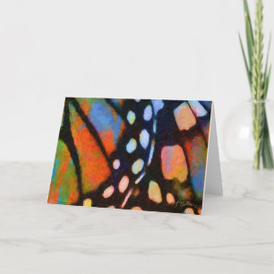 Tarjeta Mariposa de monarca