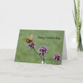 Tarjeta Mariposa del Día del Padre