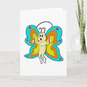 Tarjeta Mariposa en Saltar la cuerda Fitness