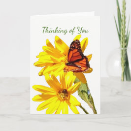 Tarjeta Mariposa, escribe tu propia nota, carta o mensaje