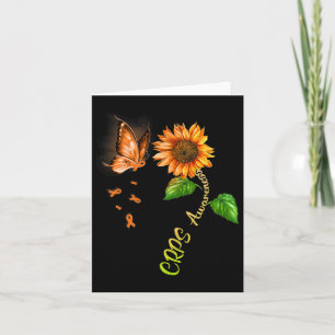 Tarjeta Mariposa Girasol Crps Conciencia 1