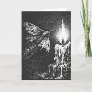 Tarjeta Mariposa hacia la Llama — por BurnsInHell
