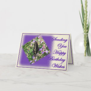 Tarjeta MariposaBdayWishes-personalizar