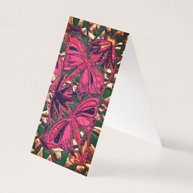 Tarjeta Mariposas (Reverso)