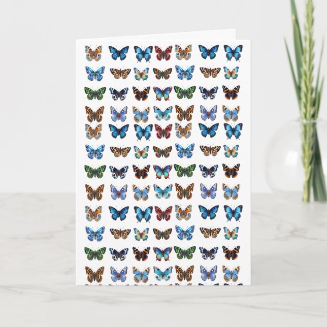 Tarjeta Mariposas (Anverso)