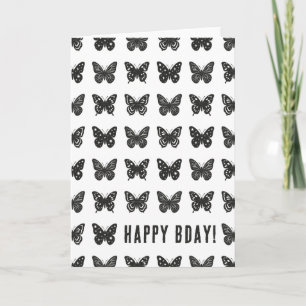 Tarjeta Mariposas