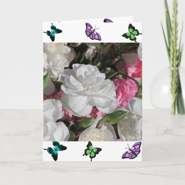 Tarjeta Mariposas (Anverso)