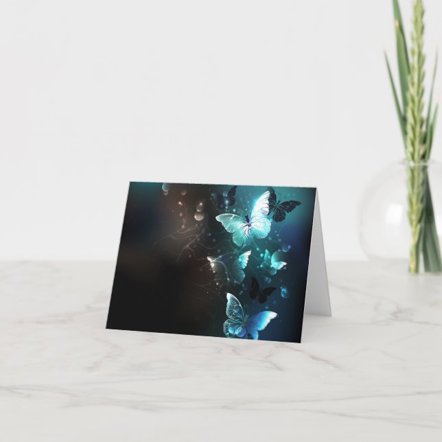 Tarjeta Mariposas nocturnas (Anverso)