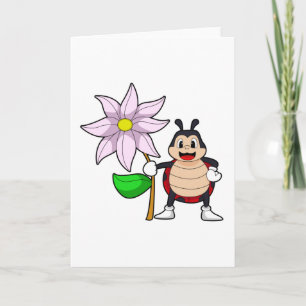 Tarjeta Mariquita con Flor.PNG
