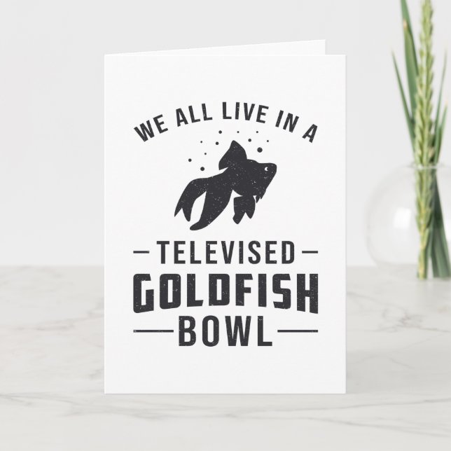 Tarjeta Mariscos de Oro Pesca Acuario de Animales (Anverso)