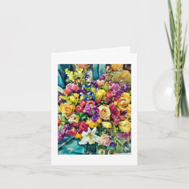 Tarjeta Marla's Flowers .... card (Anverso)
