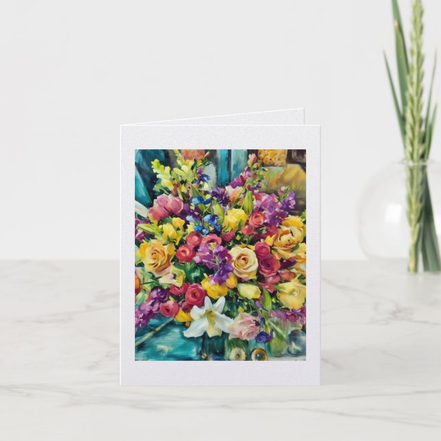 Tarjeta Marla's Flowers .... card   (Anverso)
