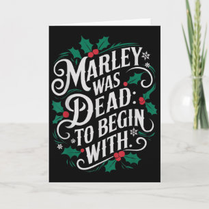 Tarjeta Marley Estaba Muerto_ Para Empezar Con Novedad Div