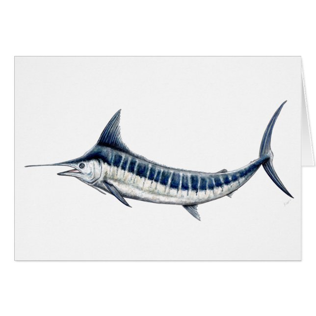 Tarjeta Marlin azul (Anverso (Horizontal))
